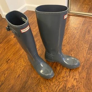 Grey Hunter Boots